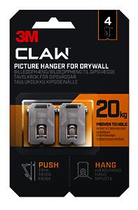 3M Claw Hanger 4pc 20kg