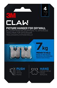 3M Claw Hanger 4pc 7kg