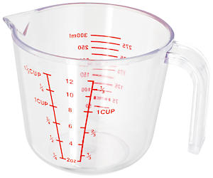 Judge Plastic Measuring Jug 300ml